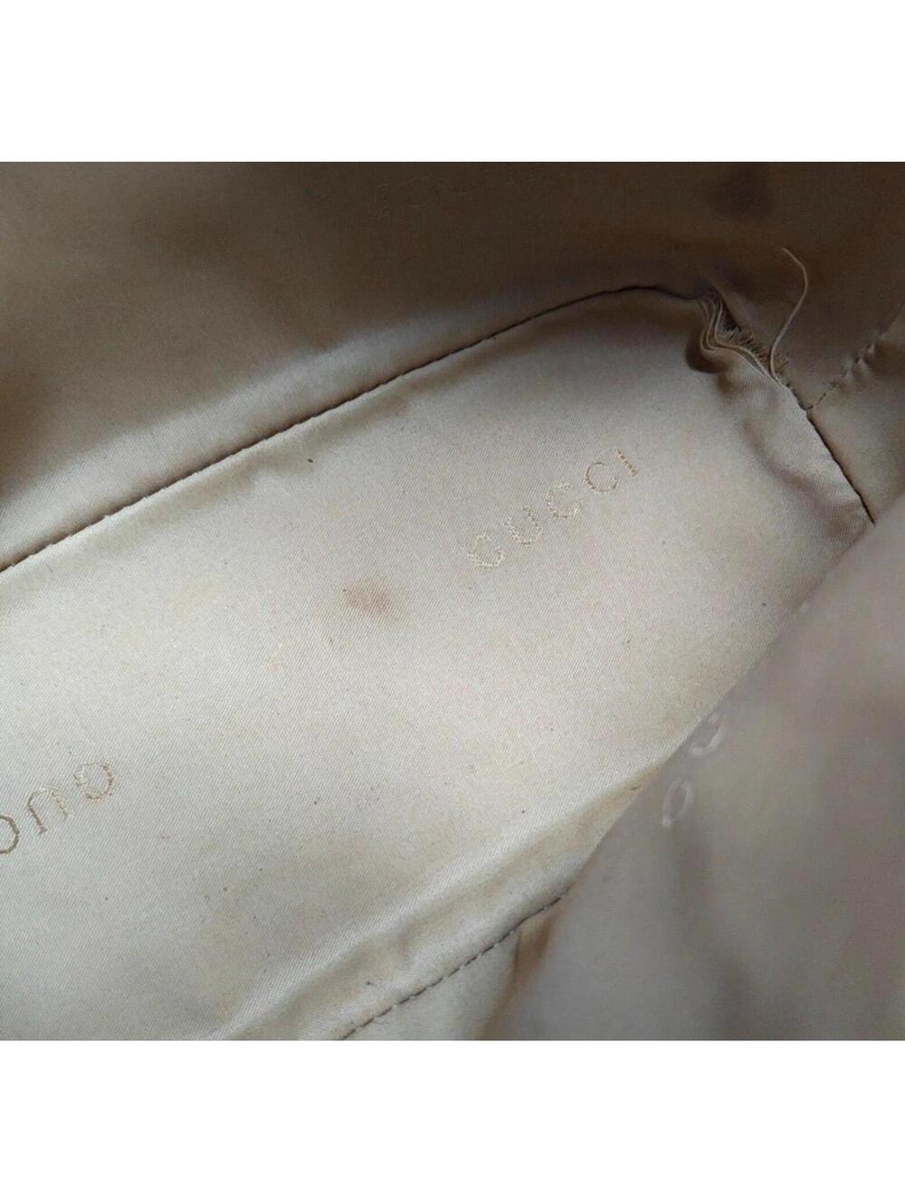 Gucci GG Canvas Boat Pochette Shoulder Bag — Beige - Picture 10 of 10